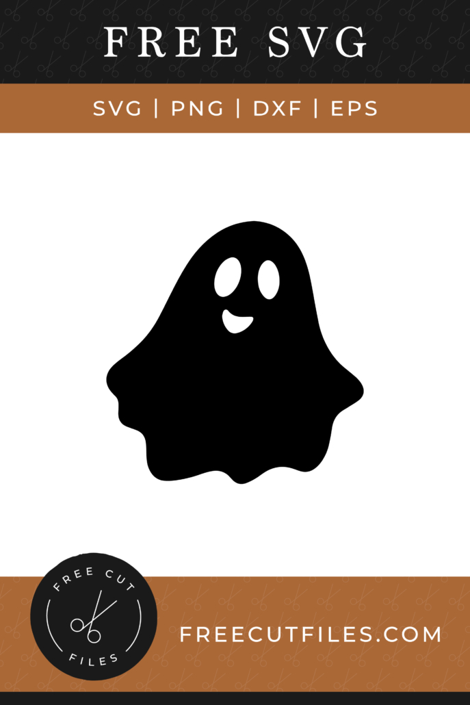 Free Ghost Silhouette SVG file - Freecutfiles.com